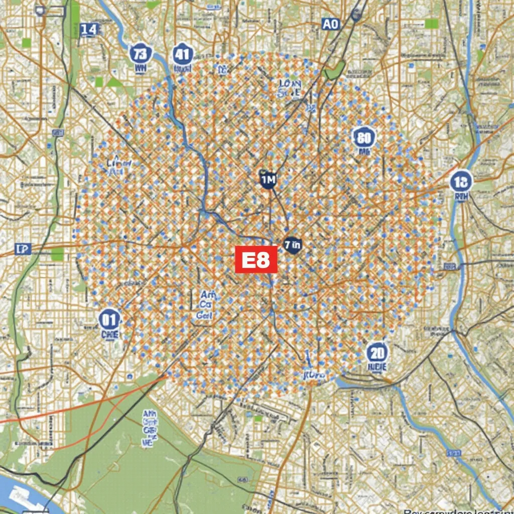 Carte de notre emplacement à Paris